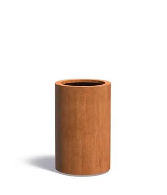 Cortenstaal plantenbak CIRCUM 50x80cm.