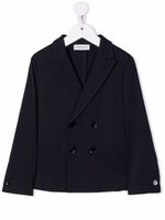 Paolo Pecora Kids blazer à boutonnière croisée - Bleu