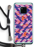 Skew Blush 3: Huawei Mate 20 Pro Transparant Hoesje met koord