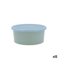 Ronde Lunchtrommel met Deksel Quid Inspira 760 ml Groen Plastic (12 Stuks)