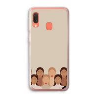 Girls girls girls: Samsung Galaxy A20e Transparant Hoesje