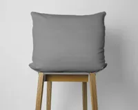 Dreamhouse Flanel 2 in 1 Kussenslopen Antraciet cm