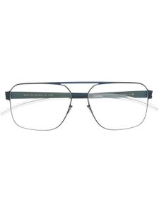 Mykita lunettes de vue à monture pilote - Gris