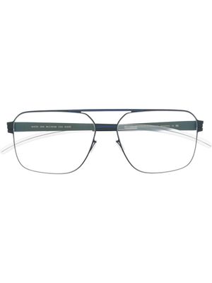 Mykita lunettes de vue à monture pilote - Gris