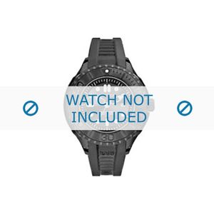 Nautica horlogeband N28509G Rubber Zwart