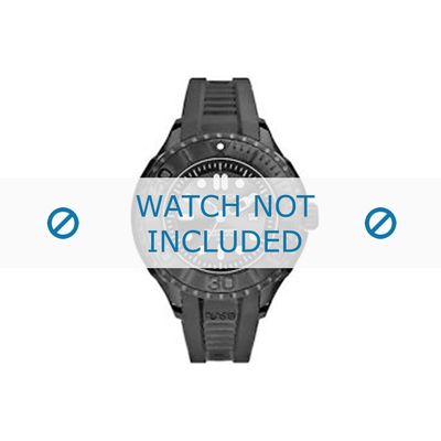 Nautica horlogeband N28509G Rubber Zwart