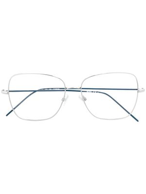 BOSS lunettes de vue à monture carrée - Argent