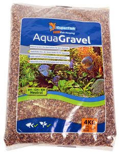 Superfish Aqua Grind Donker 1-2mm 4kg - pH-Neutrale Aquariumbodem Natuurlijke Look