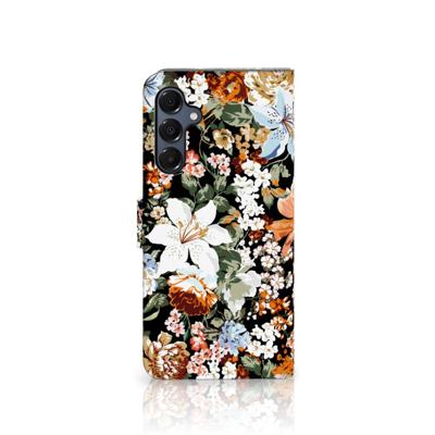 Hoesje voor Samsung Galaxy A16 4G/5G Dark Flowers