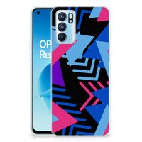 OPPO Reno 6 5G TPU Hoesje Funky Triangle