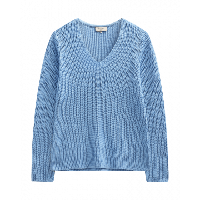 FreeQuent - Blauw | Dames | Top | Blauw | L | regular | Kamst mode