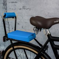 Rugsteuntje Rugleuning zwart met Lucht Blauw Ohmiomine rugkussentje Rugsteuntje Rugleuning zwart met Lucht Blauw Ohmiomine rugkussentje
