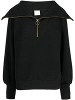 Varley pull nervuré à col oversize - Noir