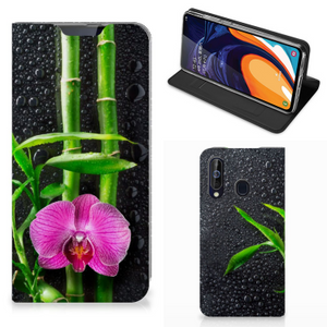 Samsung Galaxy A60 Smart Cover Orchidee