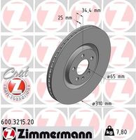 Remschijf Coat Z 600321520