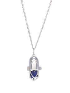 Capsule Eleven collier à pendentif orné de cristaux - Argent