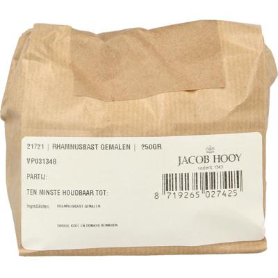 Jacob Hooy Rhamnusbast vuilboombast gemalen