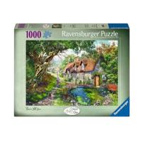 Ravensburger legpuzzel flower hill lane, 1000st.