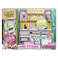 MGA's Miniverse - Make It Mini Kitchen - Inclusief kook- en 3 recepten - UV-lampoven, koelkast en werkblad