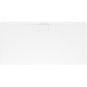 Villeroy & Boch Architectura Metalrim kunststof douchebak acryl rechthoekig 180x90x1.5cm mat wit UDA1890ARA215V-RW