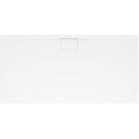 Villeroy & Boch Architectura Metalrim kunststof douchebak acryl rechthoekig 180x90x1.5cm mat wit UDA1890ARA215V-RW