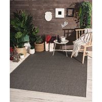 Outdoor Vloerkleed Antraciet-120 x 170 cm