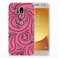 Samsung Galaxy J5 2017 | Hoesje maken | Swirl Pink