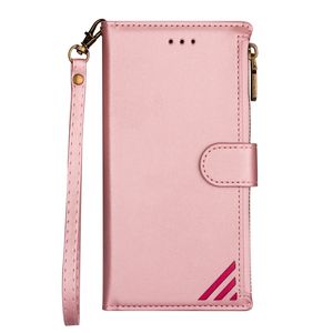 iPhone 8 hoesje - Bookcase - Patroon - Pasjeshouder - Portemonnee - Kunstleer - Roze