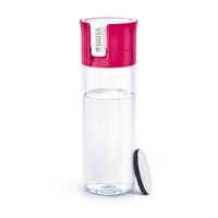 Brita Fill&Go Bottle Filtr Pink Waterfiltratiefles Roze, Transparant - thumbnail