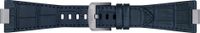 Horlogeband Tissot T1374071604100 / T600047701 Leder Blauw 12mm