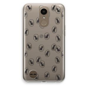 Miauw: LG K10 (2017) Transparant Hoesje