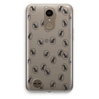 Miauw: LG K10 (2017) Transparant Hoesje