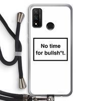 No time: Huawei P Smart (2020) Transparant Hoesje met koord