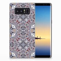 Samsung Galaxy Note 8 | TPU | Siliconen hoesje | Flower Tiles