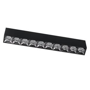 Lyora Zwarte opbouwspotMidi Led 10x1 leds - 4000K - 10060