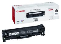 Canon CRG-718 Bk tonercartridge 1 stuk(s) Origineel Zwart