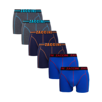 Zaccini 6-pack boxershorts royal mix