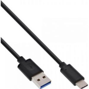 InLine 35712 USB-kabel 2 m USB 3.2 Gen 2 (3.1 Gen 2) USB A USB C Zwart