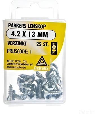 Parkers 4,2x13mm verz 25st - Deltafix