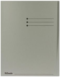 Esselte Cardboard Folder Grey 180 g/m2 Grijs A4