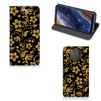 Nokia 9 PureView Smart Cover Gouden Bloemen