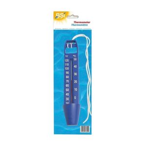 Zwembad thermometer blauw 26 cm