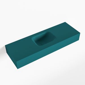 MONDIAZ LEX Smag vrijhangende solid surface wastafel 90cm. Positie wasbak midden