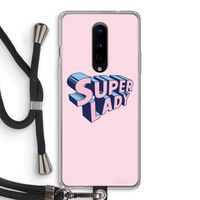 Superlady: OnePlus 8 Transparant Hoesje met koord