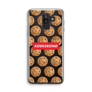Koekerond: Samsung Galaxy J8 (2018) Transparant Hoesje