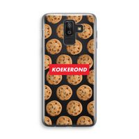 Koekerond: Samsung Galaxy J8 (2018) Transparant Hoesje