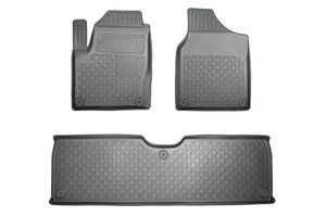 Rubbermatten passend voor VW Sharan 1995-2010 / Seat Alhambra 1995-2010 / Ford Galaxy 1995-2006 602169
