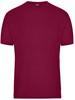 James & Nicholson JN1808 Men´s Bio Workwear T-Shirt - /Wine - 5XL