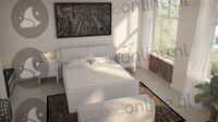 Opberg boxspring 140 x 200 cm- stofkleur 1016