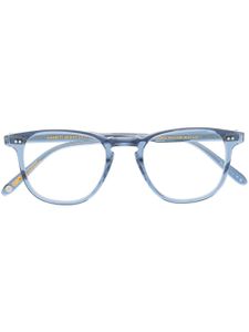 Garrett Leight lunettes de vue Brooks à monture transparente - Bleu